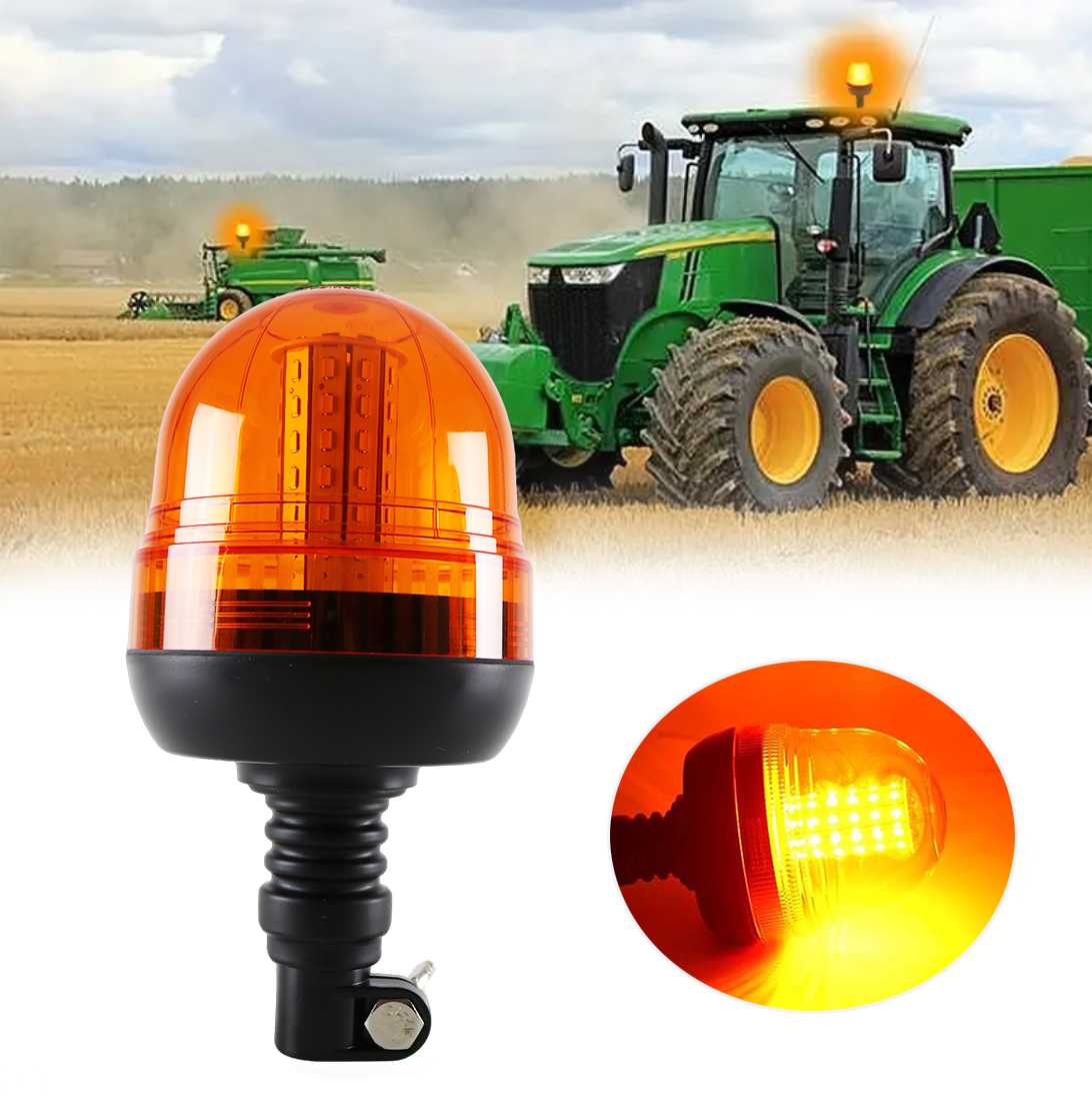 Sos Light Strobe - 60 LED Amber Traktör Motosiklet Forklift