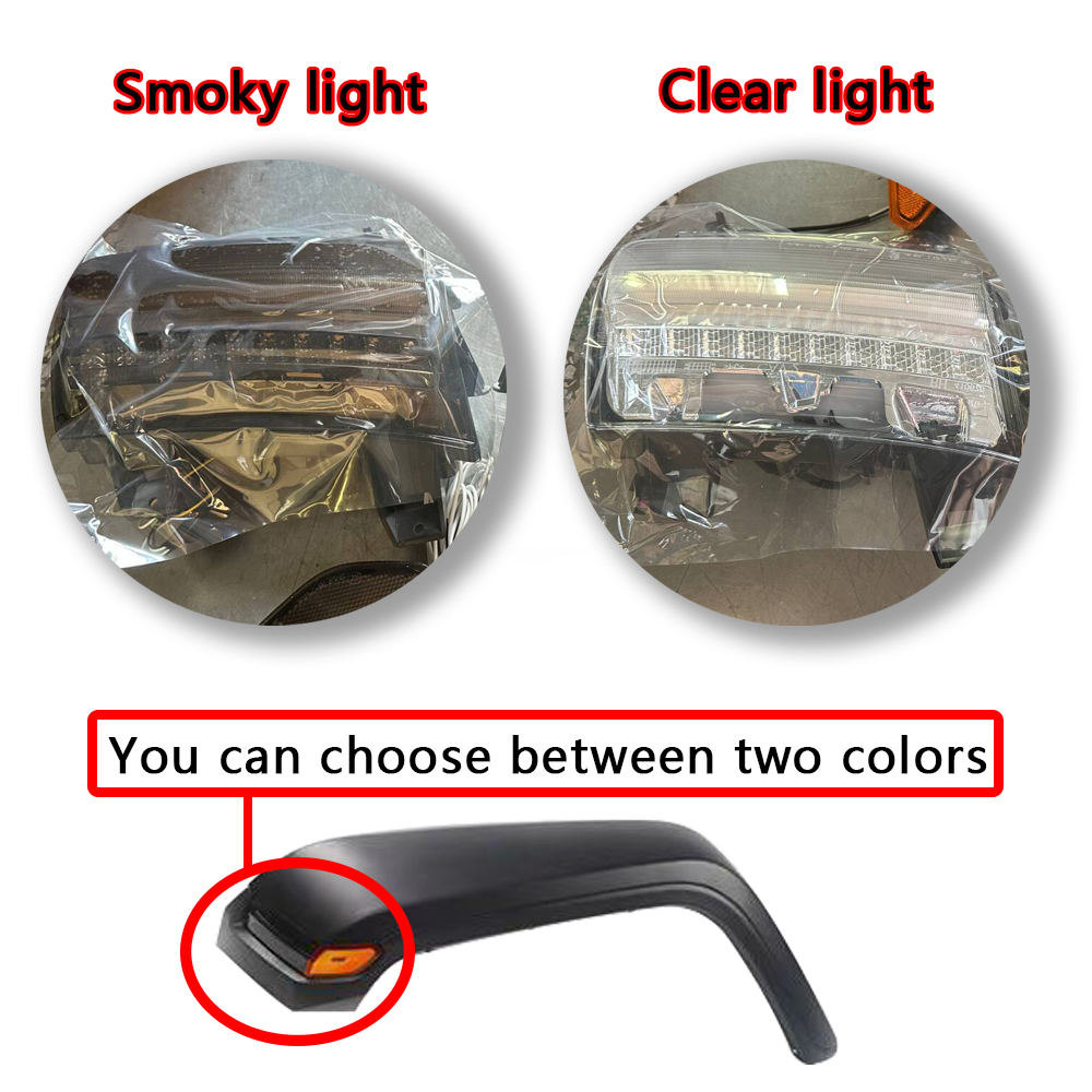 Signal Flare Kit - Lantsun J374-2 Ön Çamurluk Genişleticileri ABS