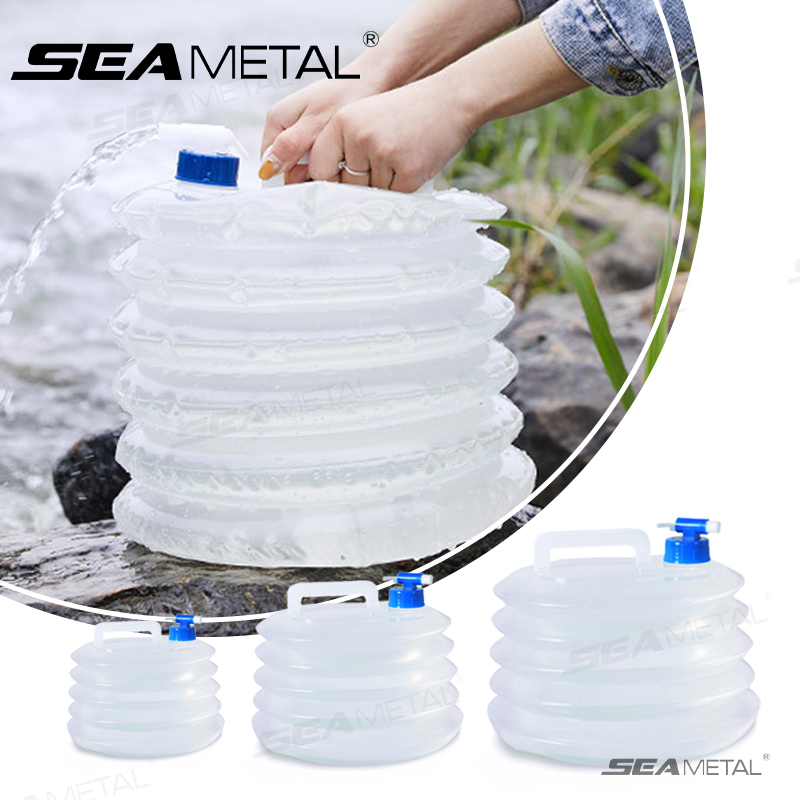 Water Bag Collapsible - SEAMETAL 5L-15L Araba Katlanabilir Kova Taşınabilir