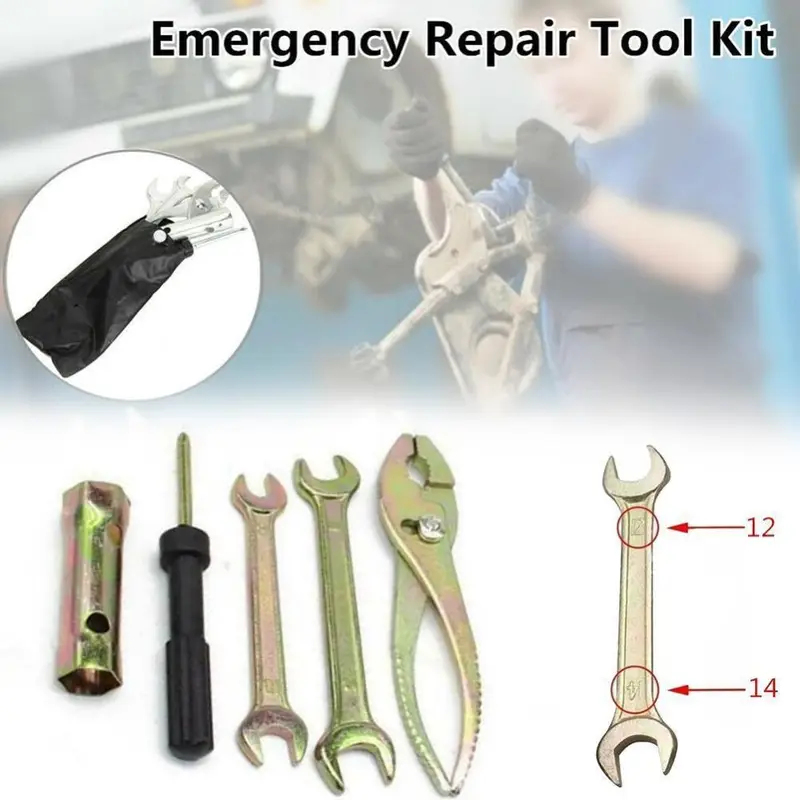 Multi Tool Plier - Alüminyum Alaşımlı Motosiklet Tamir Aleti, Çok