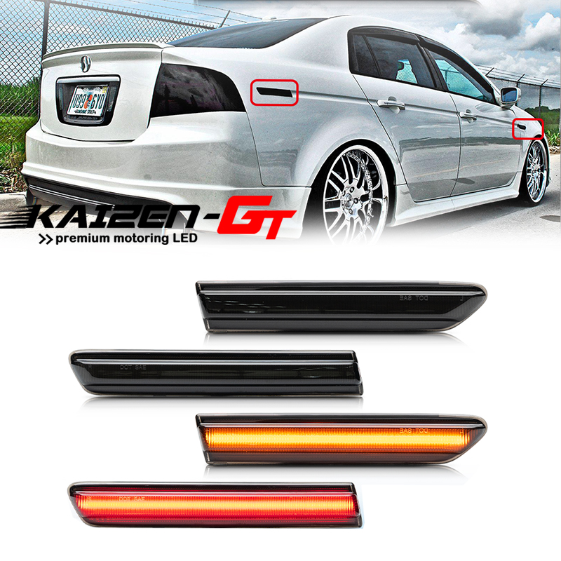 Signal Flare Kit - 2004-2008 Acura TL Çamurluk Genişletici Işık