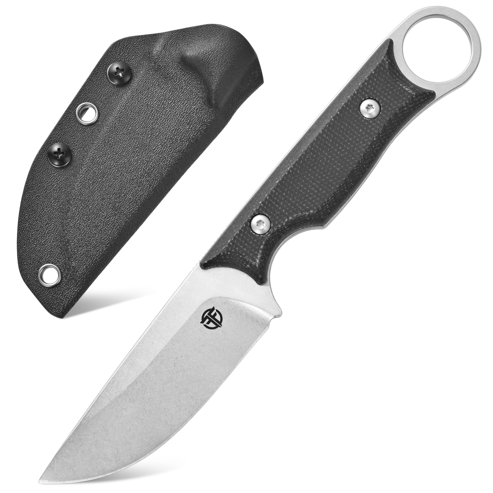 Bushcraft Knife Fixed - Eafengrow FF103 Sabit Bıçaklı Bıçak AUS-10