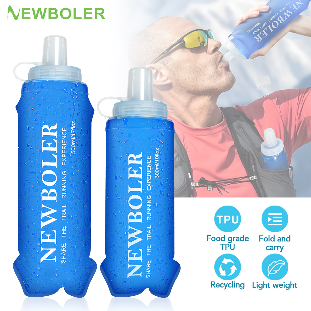 Water Bag Collapsible - NEWBOLER 300/500 ML Su Şişesi TPU