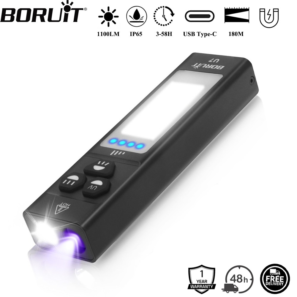 Fishing Kit Compact - BORUiT U7 UV LED EDC El