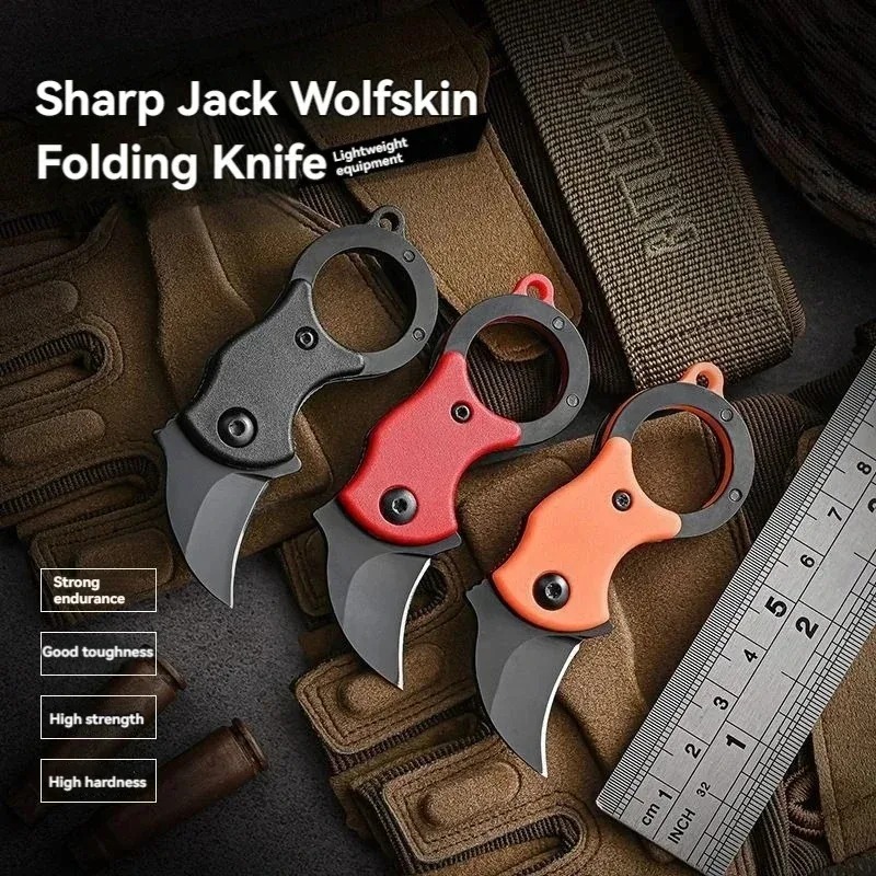 Bushcraft Knife Fixed - Mini Anahtarlık Cep Bıçağı Paslanmaz Çelik