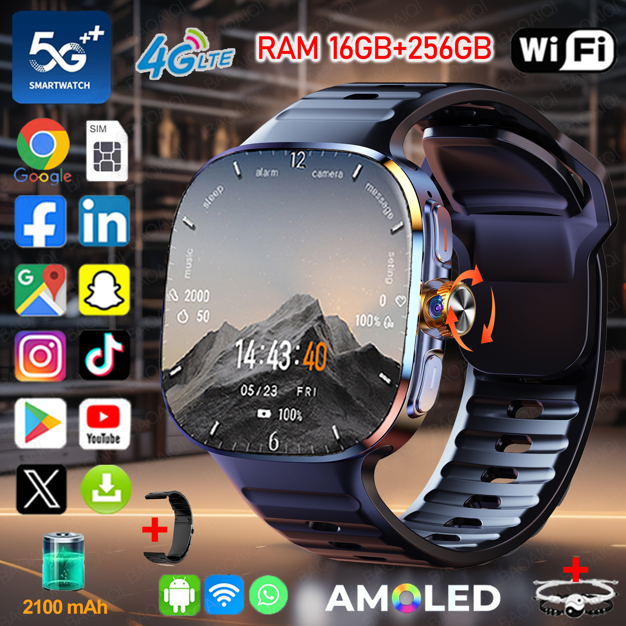 Compass Lensatic - 2.40 inç Daha Büyük Ekranlı 4G/5G