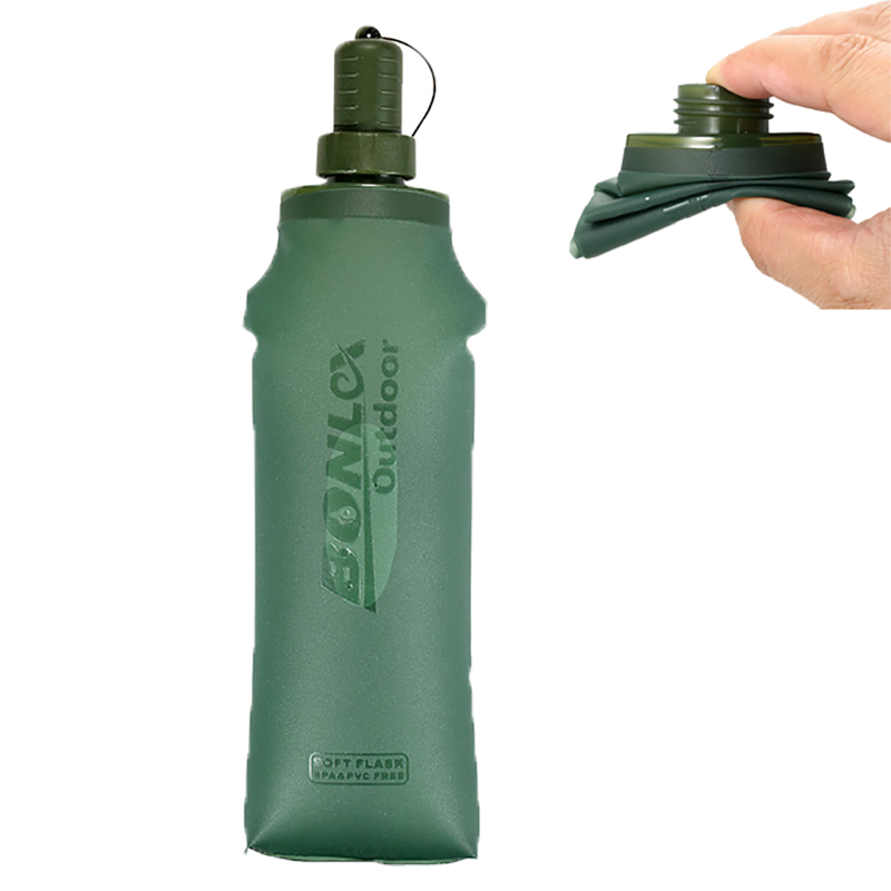 Water Bag Collapsible - 250ml 500ml Katlanabilir Su Torbası Yumuşak