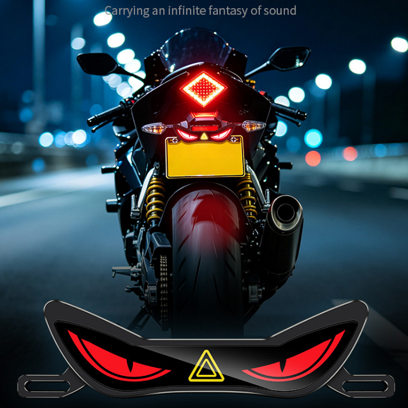 Sos Light Strobe - Motosiklet ŞEYT GÖZÜ Ortam Işığı LED