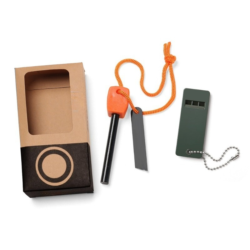 Magnesium Fire Starter - Kamp Ateş Başlatma Seti Magnezyum Çubuk