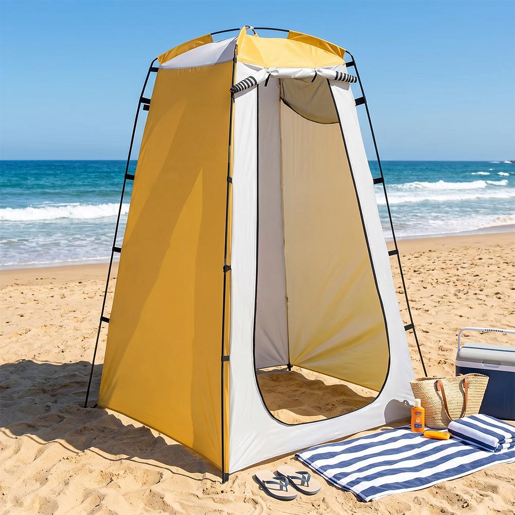 Emergency Mylar Tent - Açık Hava Taşınabilir Gizlilik Çadırı Açılır