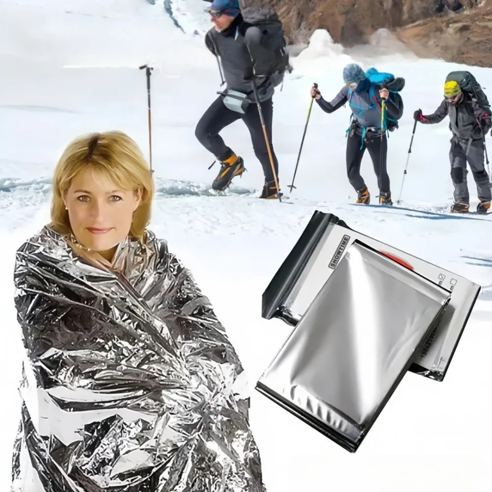 Survival Blanket Reflective - YITAPE Acil Durum Hayatta Kalma Battaniyesi