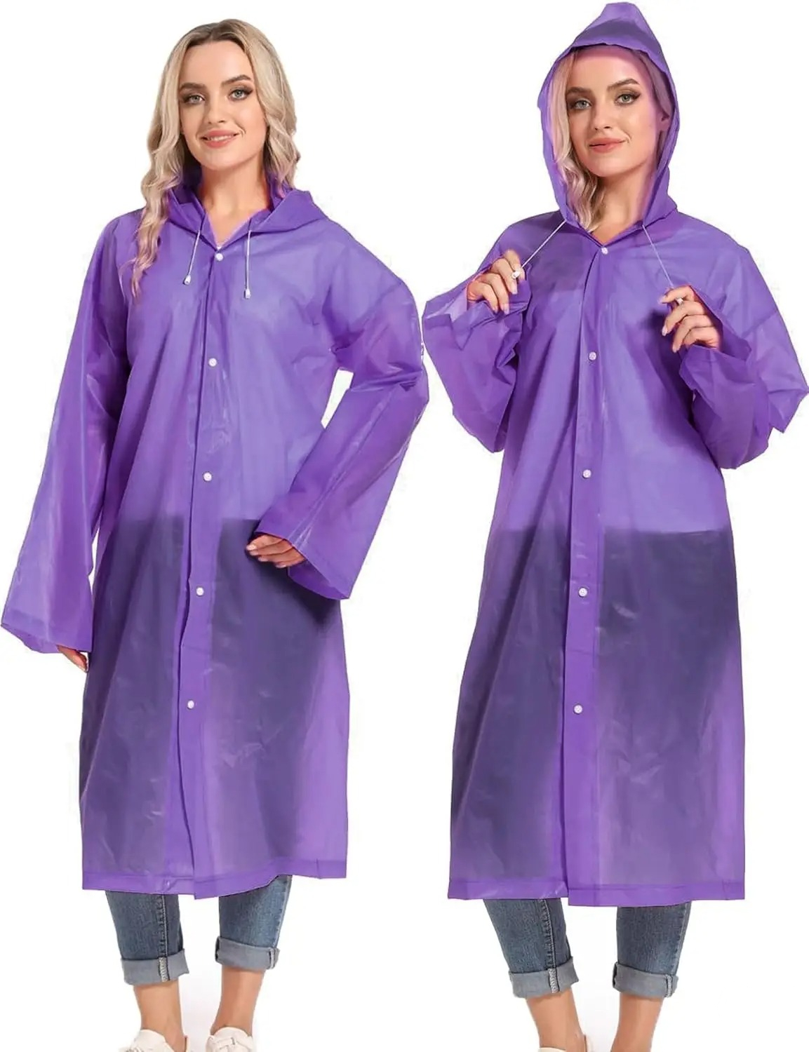 Emergency Poncho Rain - Su geçirmez Yağmurluk Açık Hava Yürüyüşü