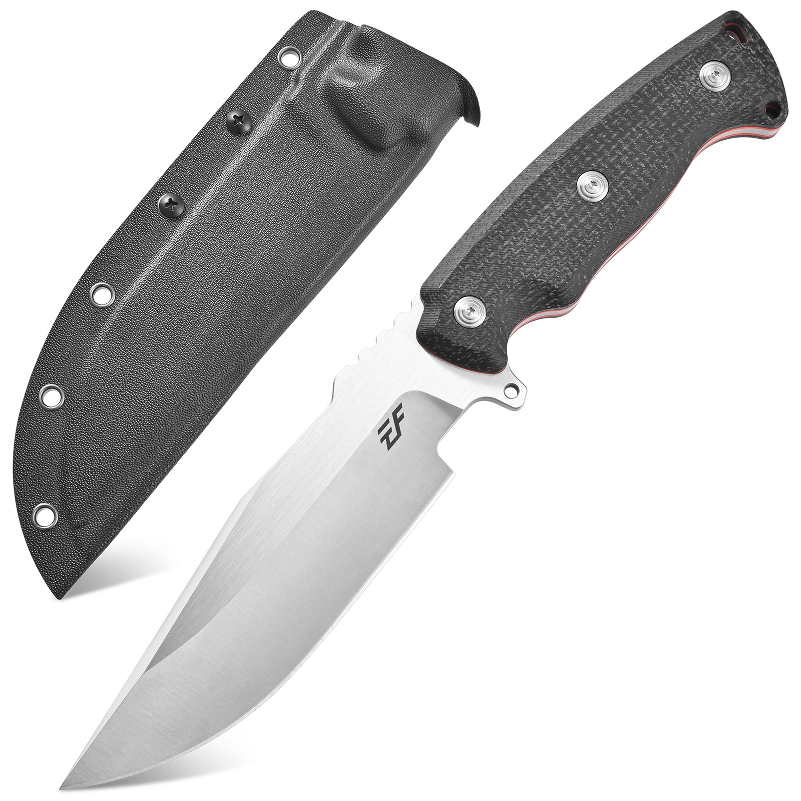Bushcraft Knife Fixed - Eafengrow EF164 Sabit Namlulu Bıçak DC53