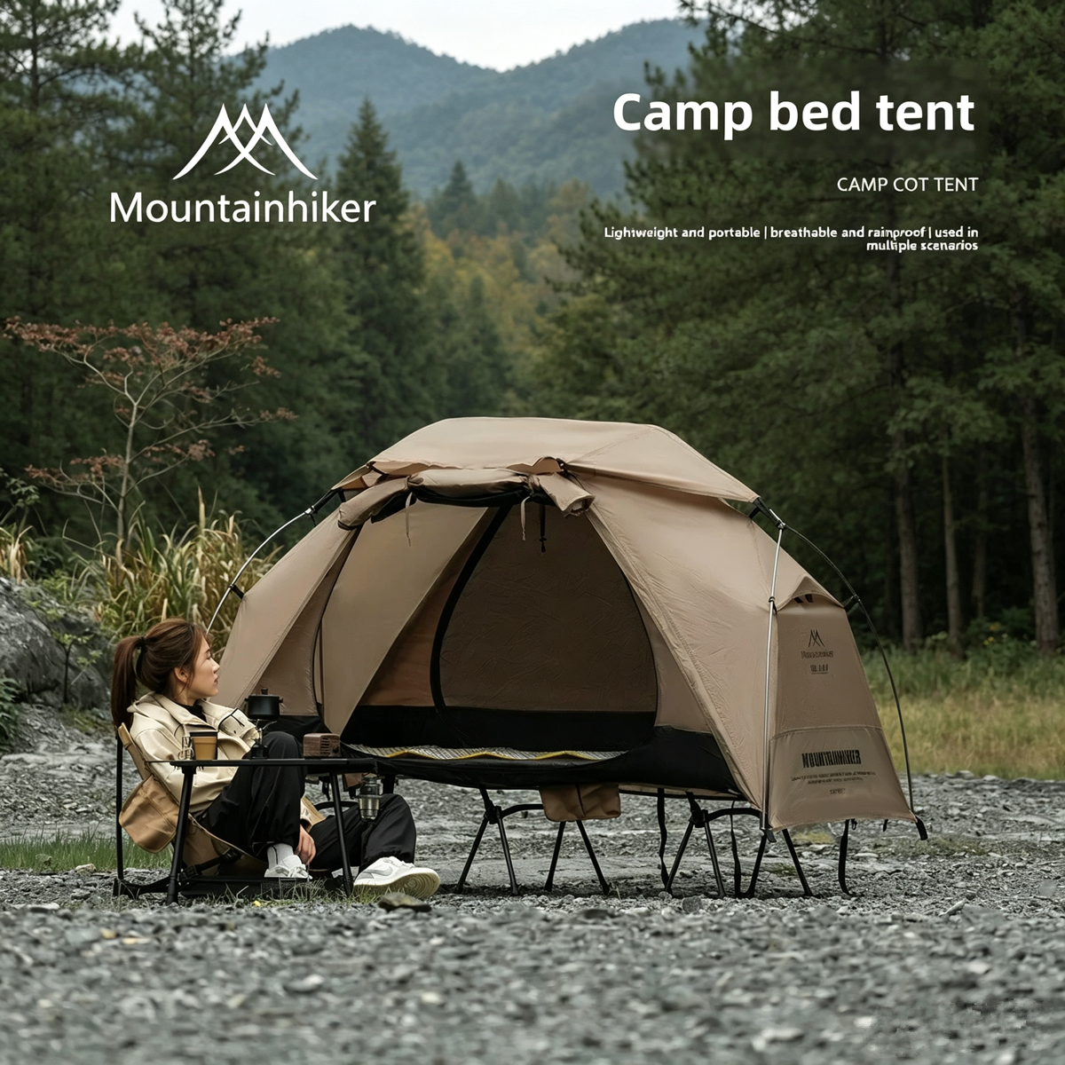 Emergency Mylar Tent - Mountainhiker Açık Kamp Yatağı Çadır Gölge