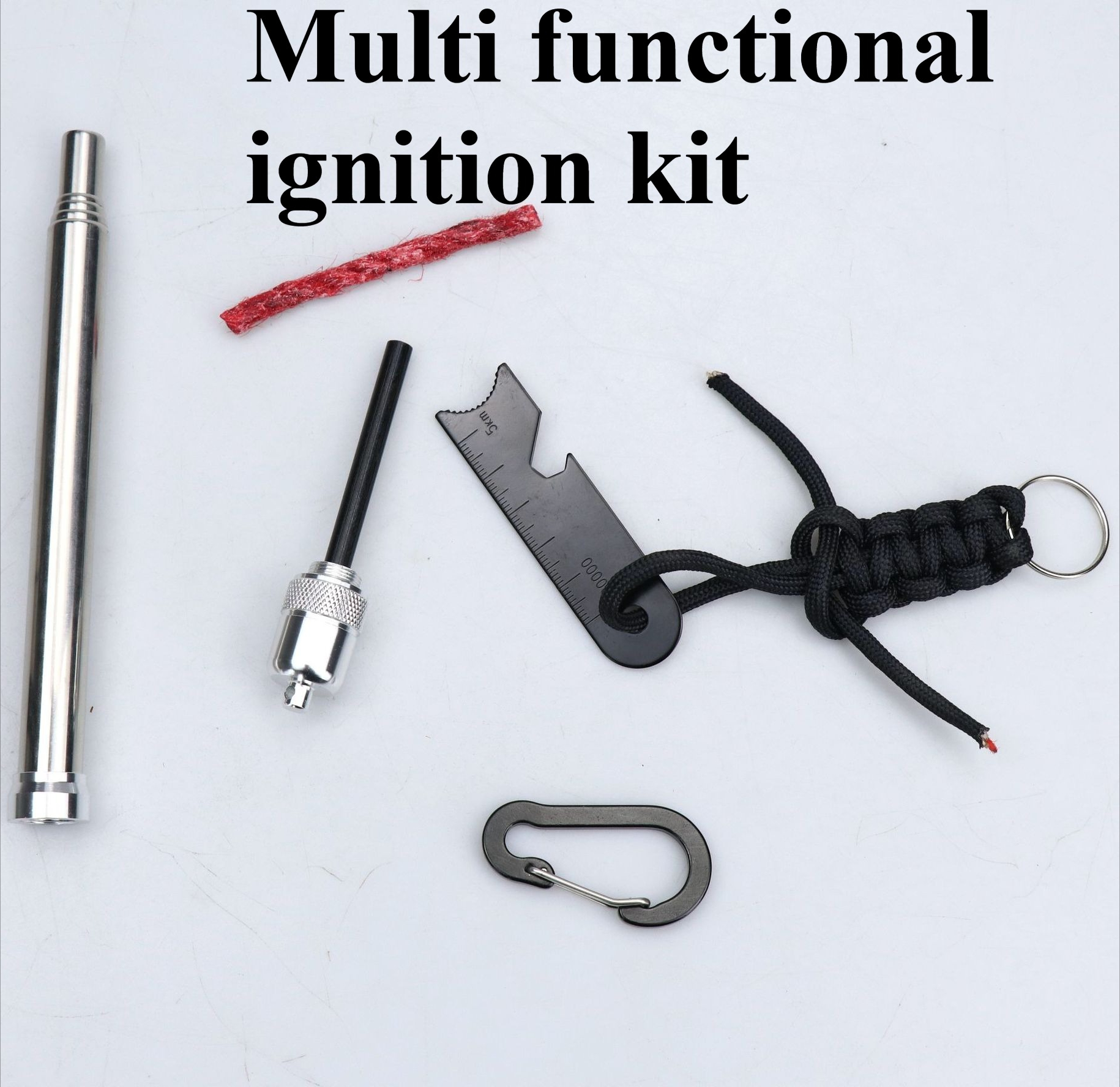 Magnesium Fire Starter - 2 Set Açık Hava Taşınabilir Çok