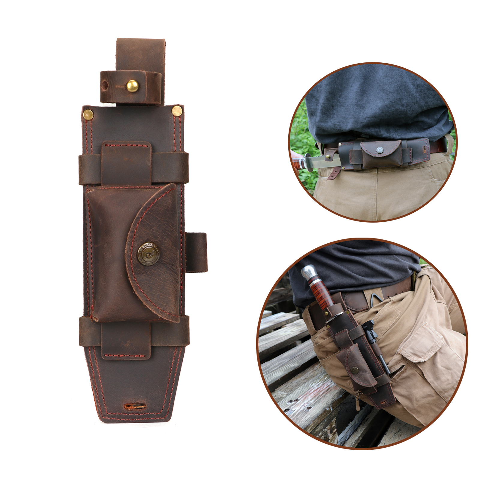 Tourbon Kamp Deri Bıçak Kılıfı - Bushcraft Knife Fixed incelemesi ve fiyatı