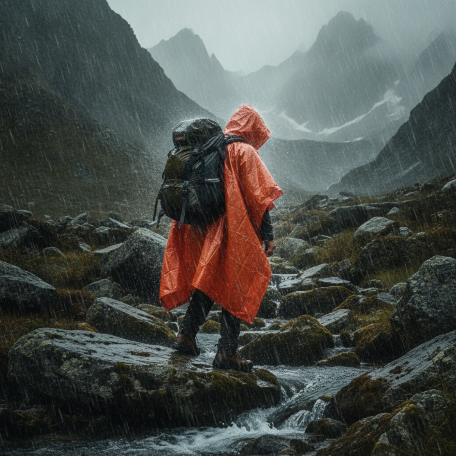 Kapüşonlu Yağmurluk Rüzgar Geç - Emergency Poncho Rain incelemesi ve fiyatı
