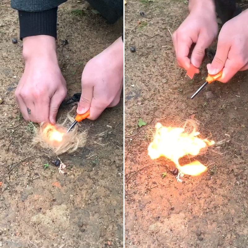 Ahşap Saplı Açık Hava Hayatta  - Magnesium Fire Starter incelemesi ve fiyatı