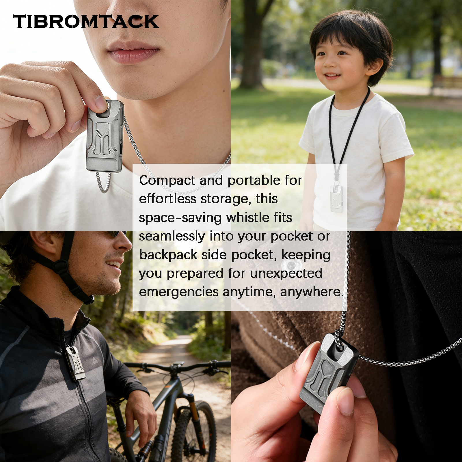 TIBROMTACK GR5 Titanyum Acil D - Emergency Whistle Loud incelemesi ve fiyatı