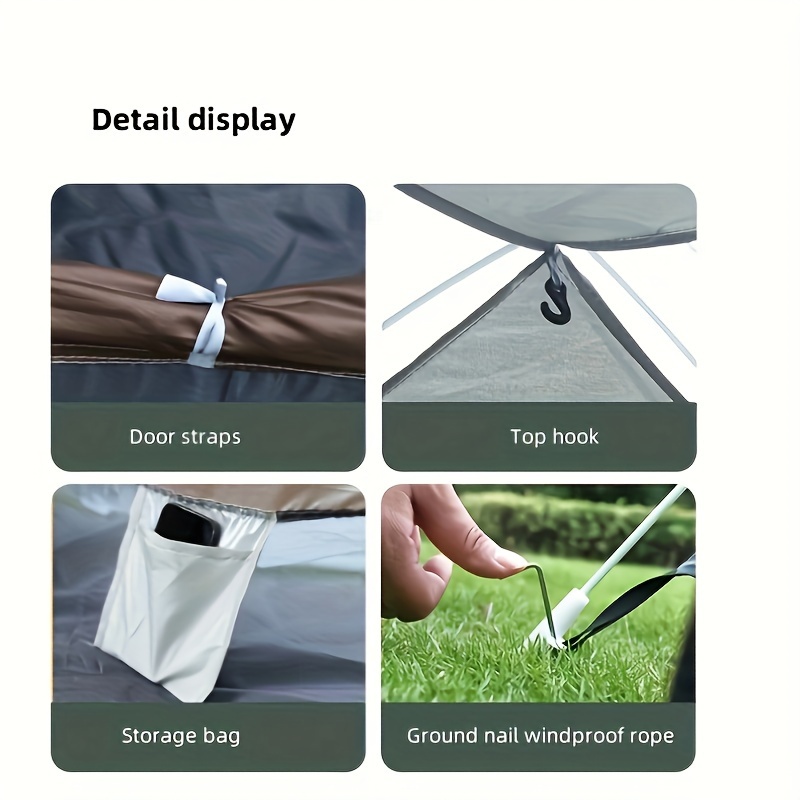 Açık Kamp Taşınabilir Katlanır - Emergency Mylar Tent incelemesi ve fiyatı