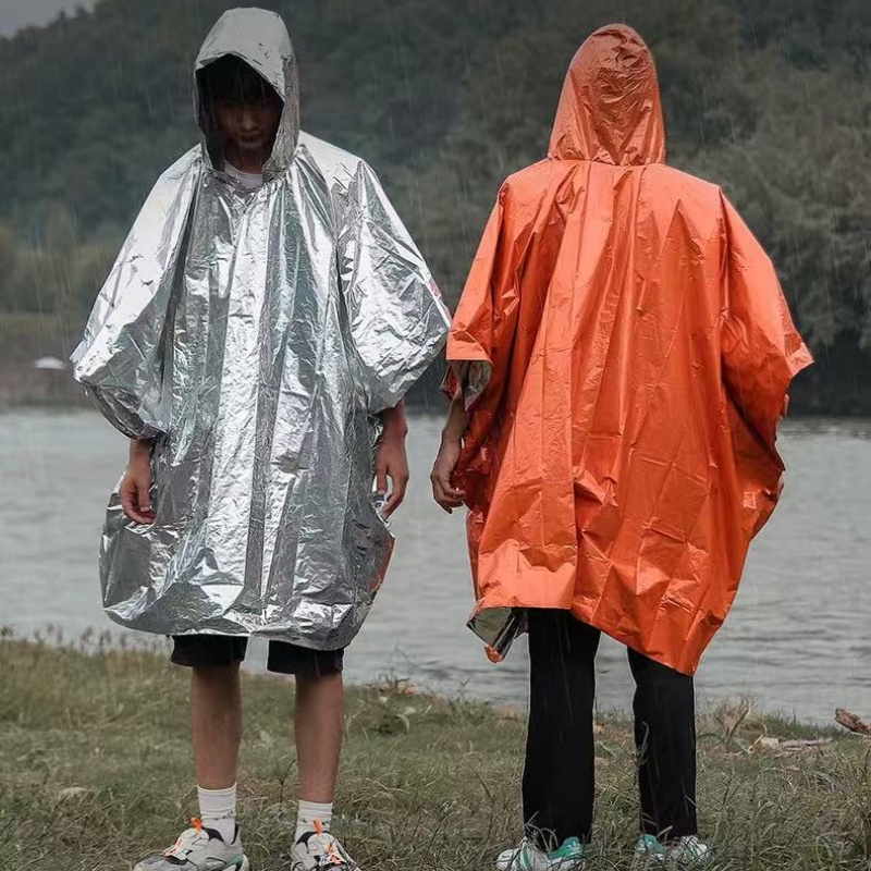 1 adet/2 adet/4 adet acil duru - Emergency Poncho Rain incelemesi ve fiyatı