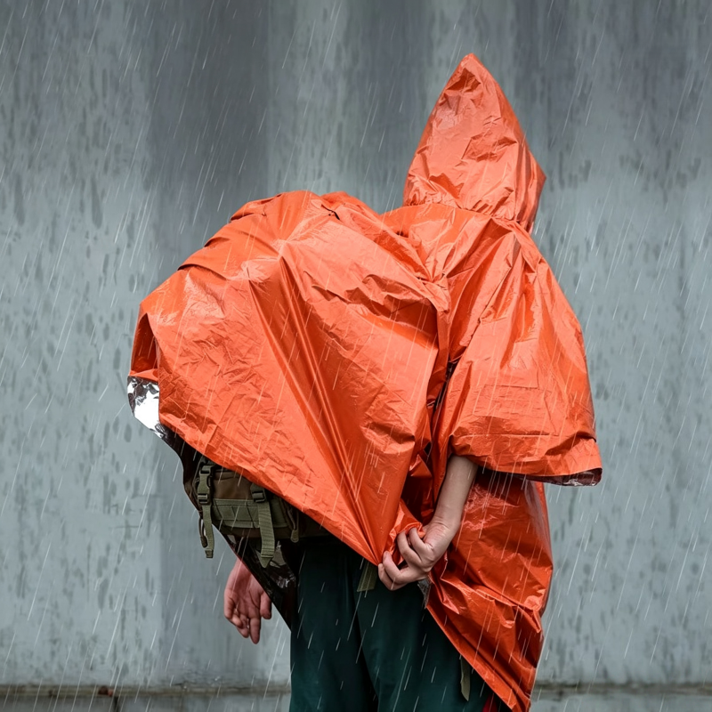 1 adet/2 adet/4 adet acil duru - Emergency Poncho Rain incelemesi ve fiyatı