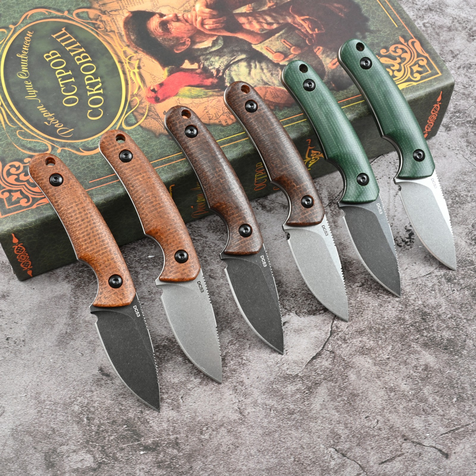 Premium SDOKEDC DC53 Çelik EDC - Bushcraft Knife Fixed incelemesi ve fiyatı