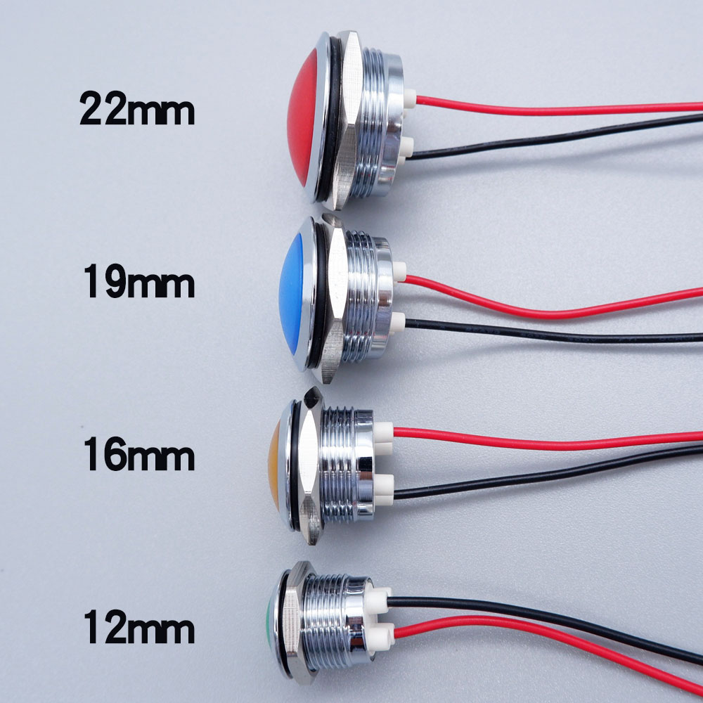 Metal LED gösterge ışığı 12mm  - Signal Panel Orange incelemesi ve fiyatı