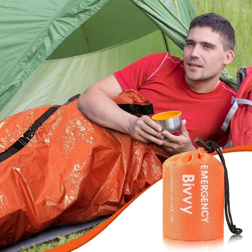Acil durum uyku tulumu hayatta - Bivy Bag Emergency incelemesi ve fiyatı