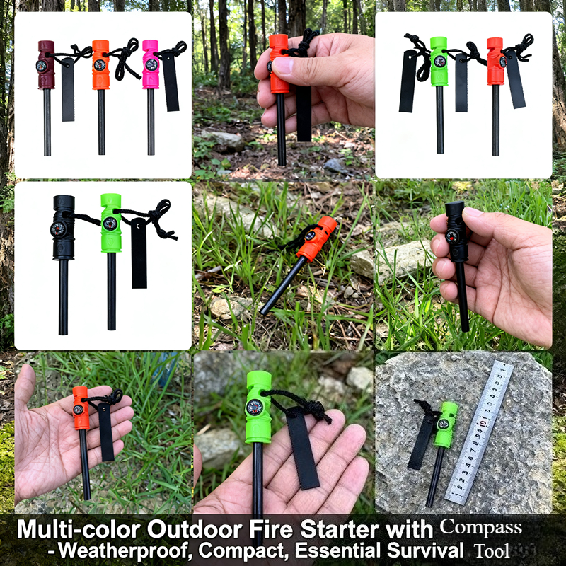 Çok Fonksiyonlu Uzun Taktik Ha - Magnesium Fire Starter incelemesi ve fiyatı
