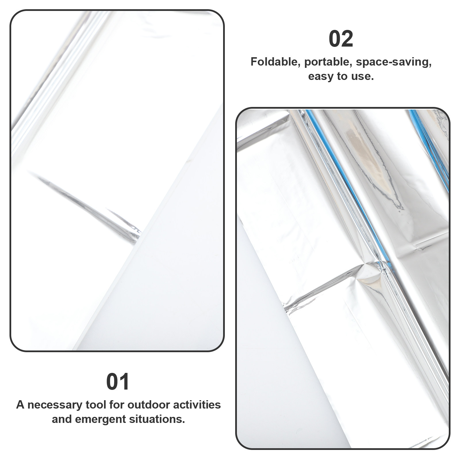 2 adet acil hayatta kalma sıca - Survival Blanket Reflective incelemesi ve fiyatı