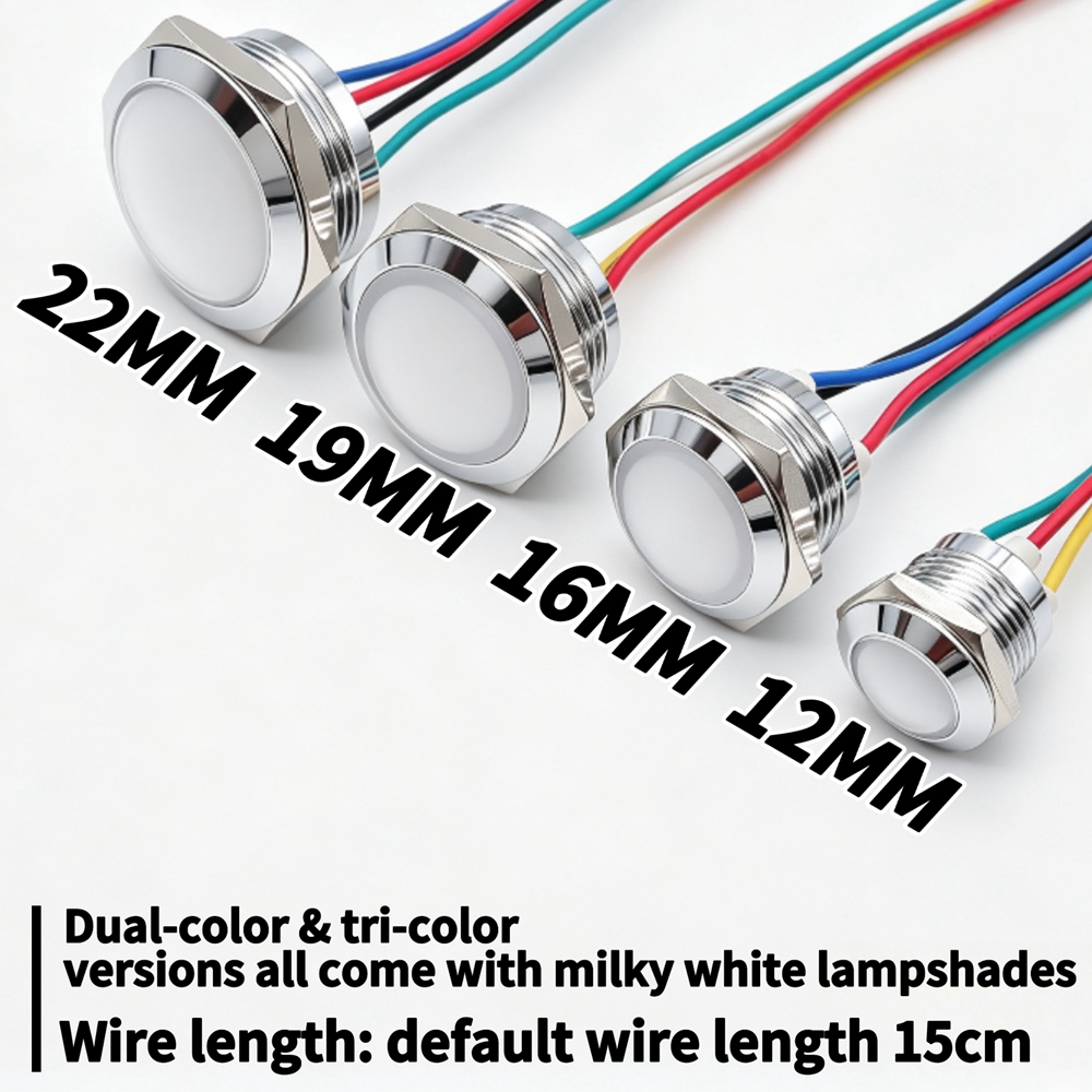 12mm 16mm 19mm 22mm Metal LED  - Signal Panel Orange incelemesi ve fiyatı