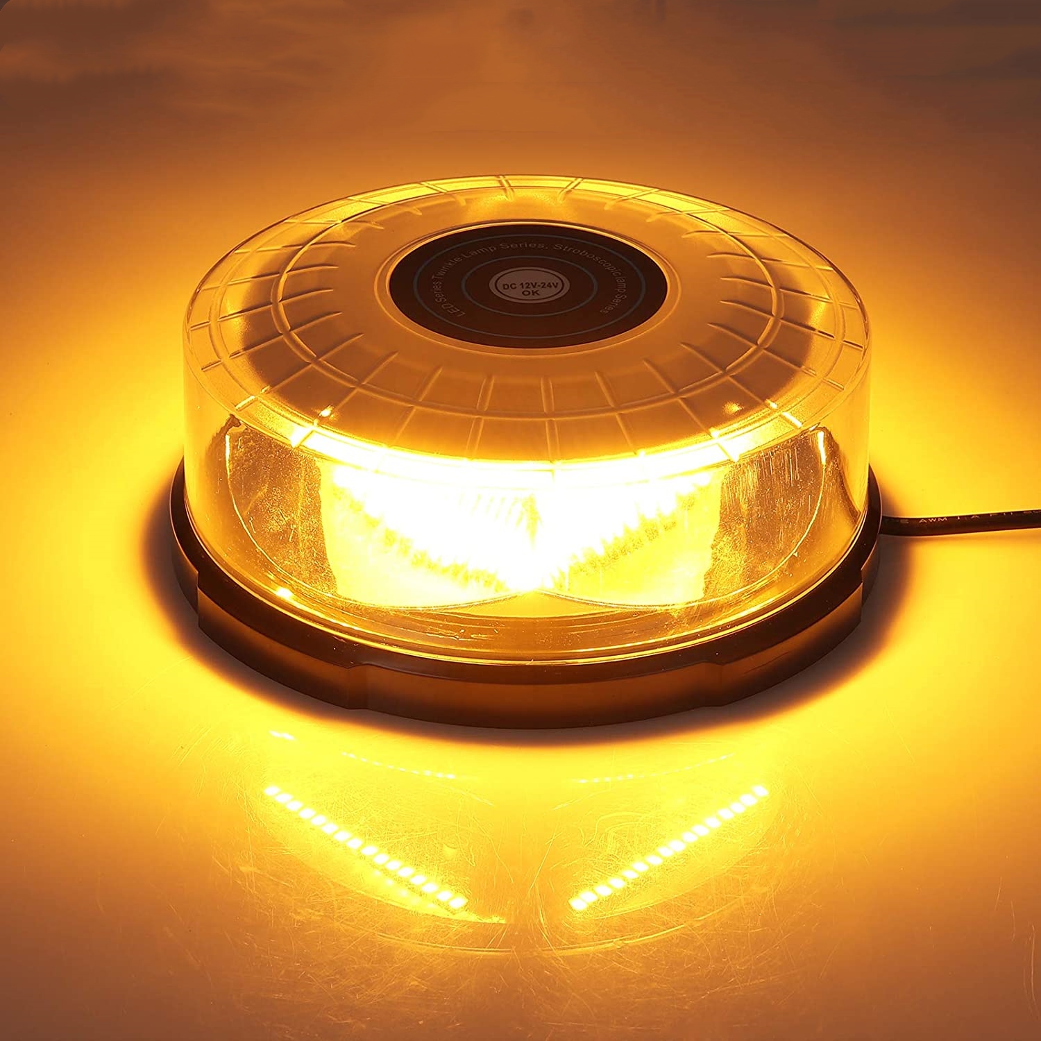 Sarı 24 LED'li Araç Tavanı Man - Sos Light Strobe incelemesi ve fiyatı