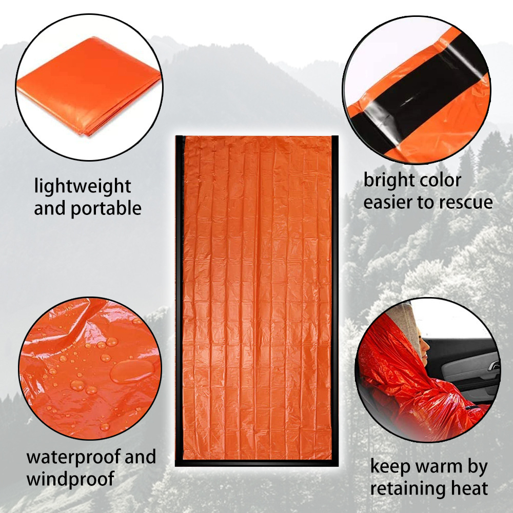 Su geçirmez Yeniden Kullanılab - Emergency Mylar Tent incelemesi ve fiyatı