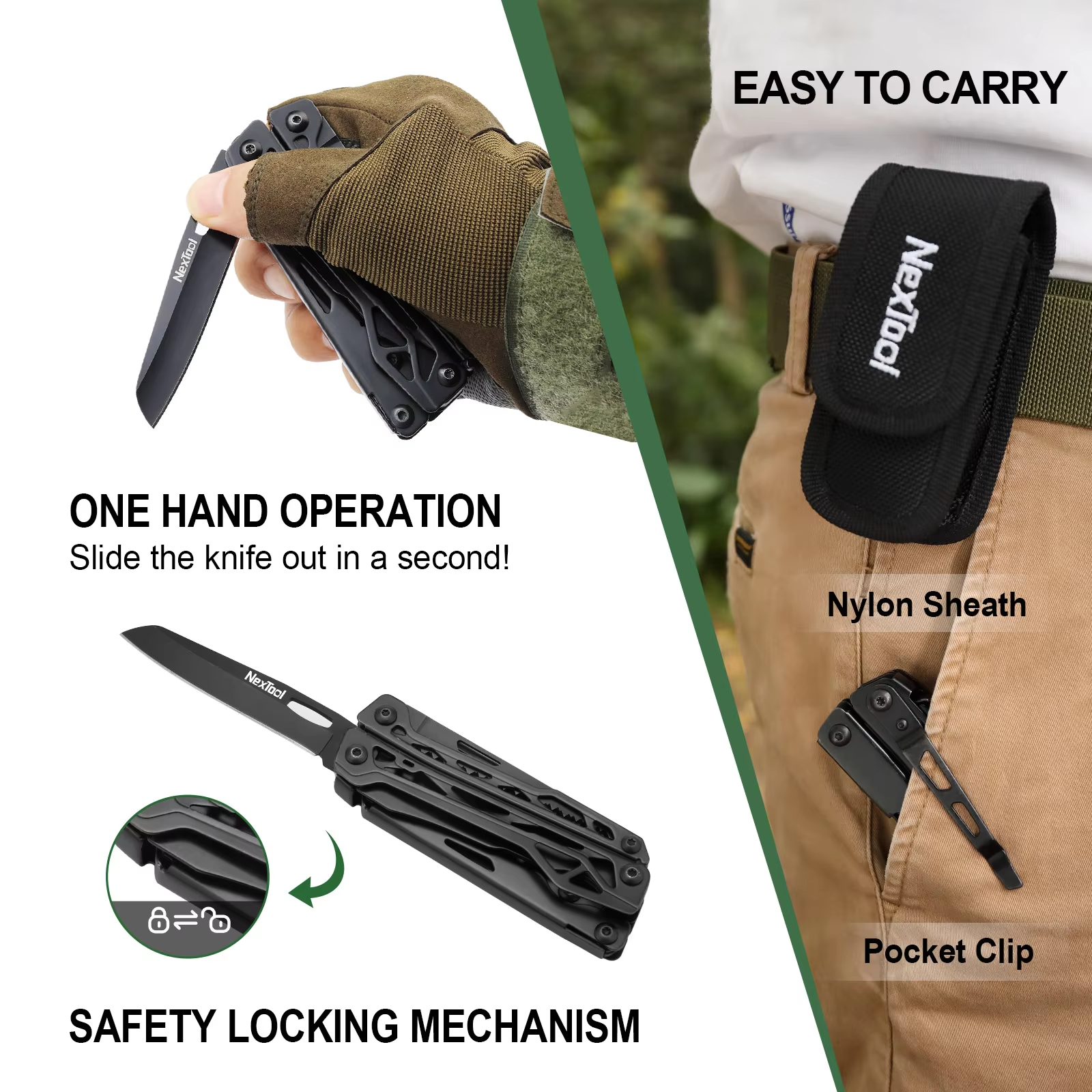Nextool Black Knight 11 in 1 K - Multi Tool Plier incelemesi ve fiyatı