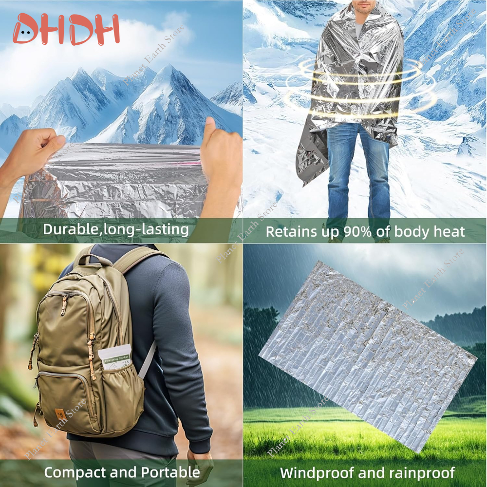 Acil durum termal battaniyesi  - Survival Blanket Reflective incelemesi ve fiyatı