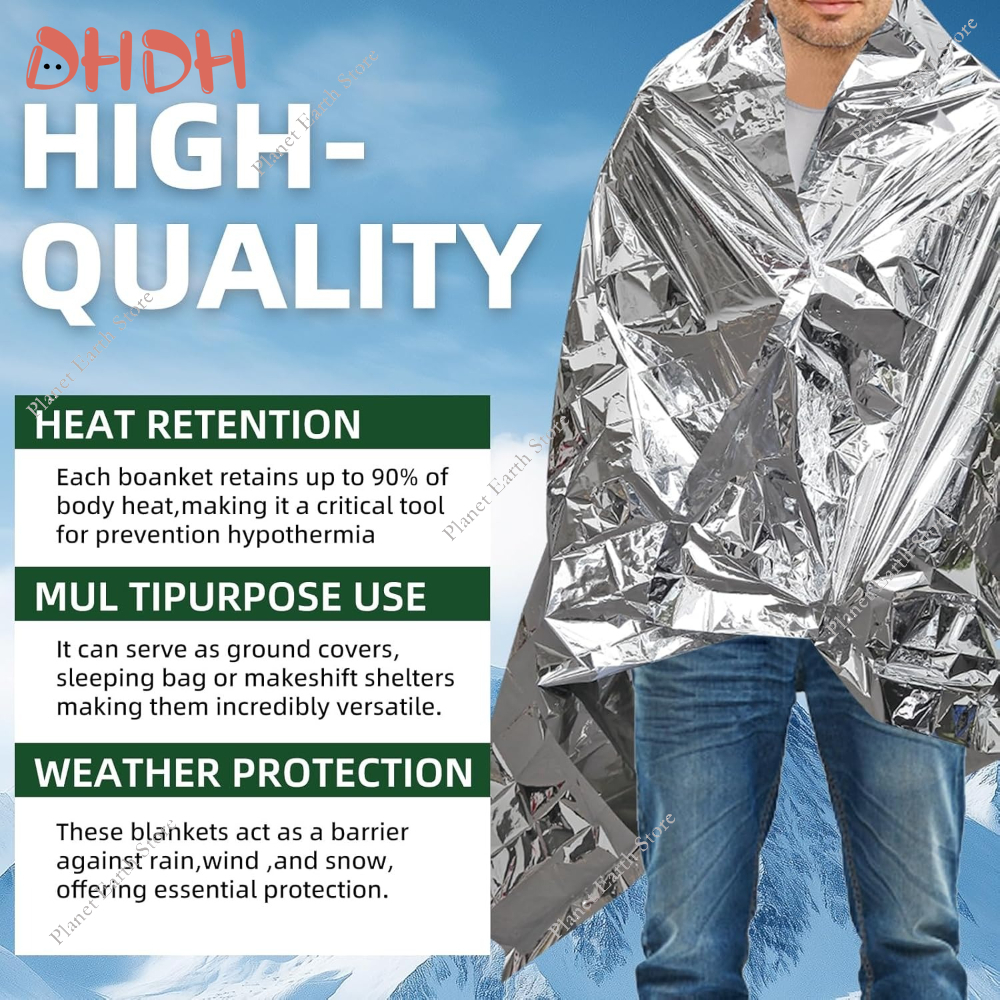 Acil durum termal battaniyesi  - Survival Blanket Reflective incelemesi ve fiyatı