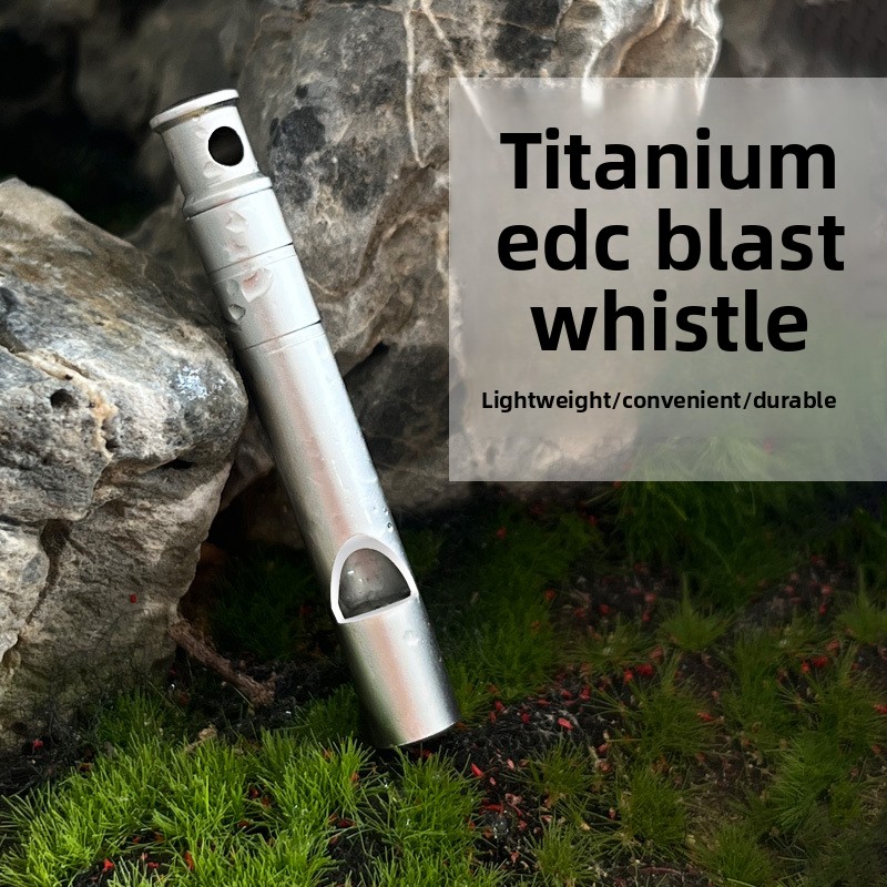 Titanyum Alaşımlı Hayatta Kalm - Emergency Whistle Loud incelemesi ve fiyatı