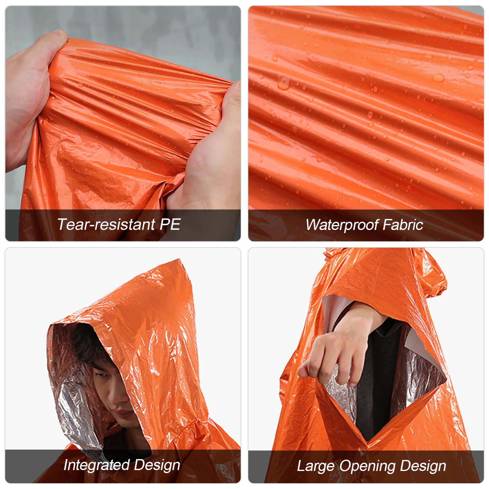 3'ü 1 Arada Termal Acil Durum  - Emergency Poncho Rain incelemesi ve fiyatı