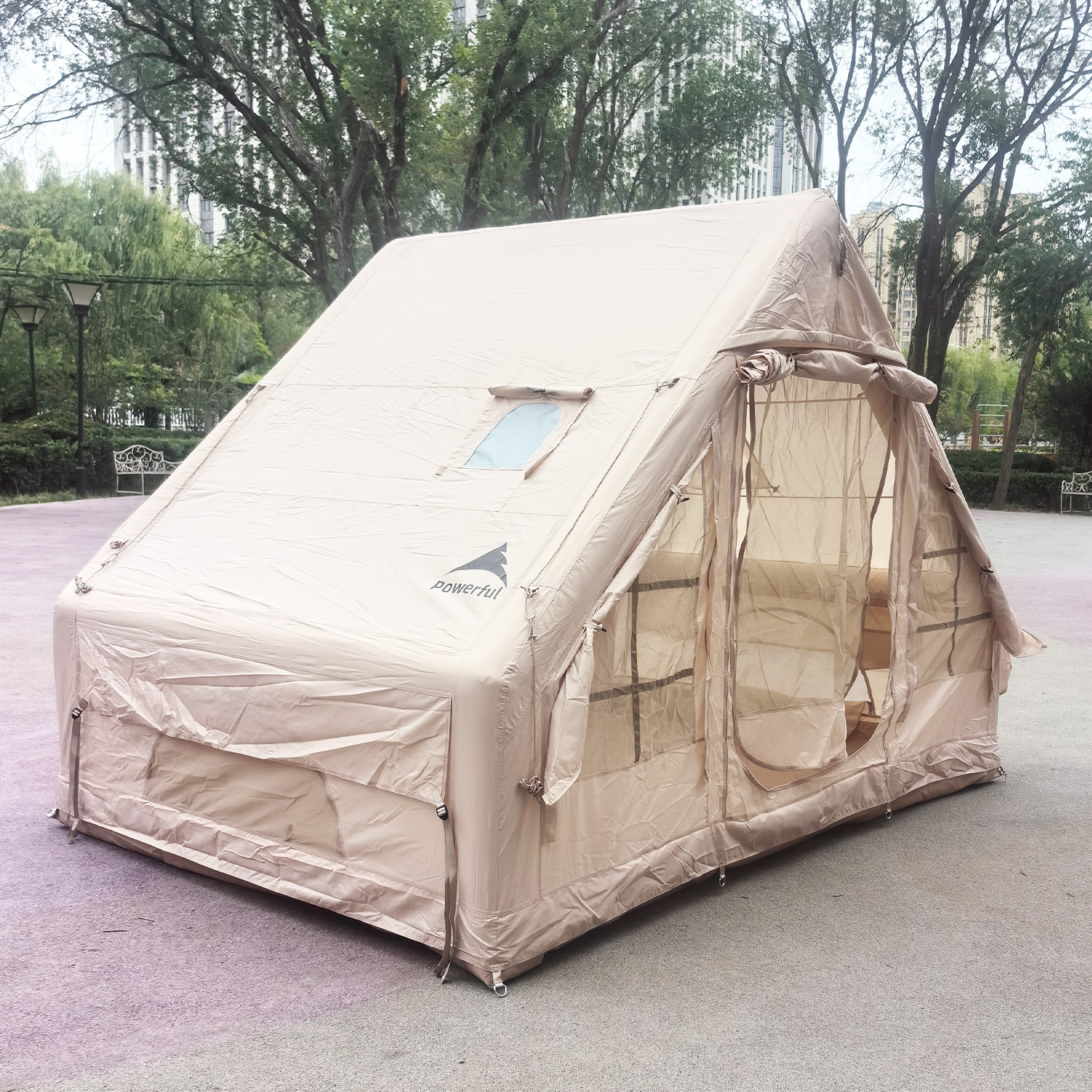 Şişme Glamping Çadırı 12 ㎡   ( - Emergency Mylar Tent incelemesi ve fiyatı