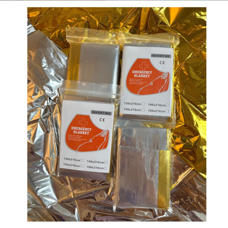 4 Paket Altın Gümüş Mylar Acil - Survival Blanket Reflective incelemesi ve fiyatı