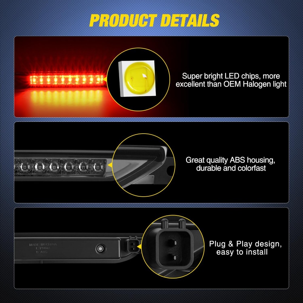 Nilight LED Üçüncü Fren Lambas - Compass Lensatic incelemesi ve fiyatı