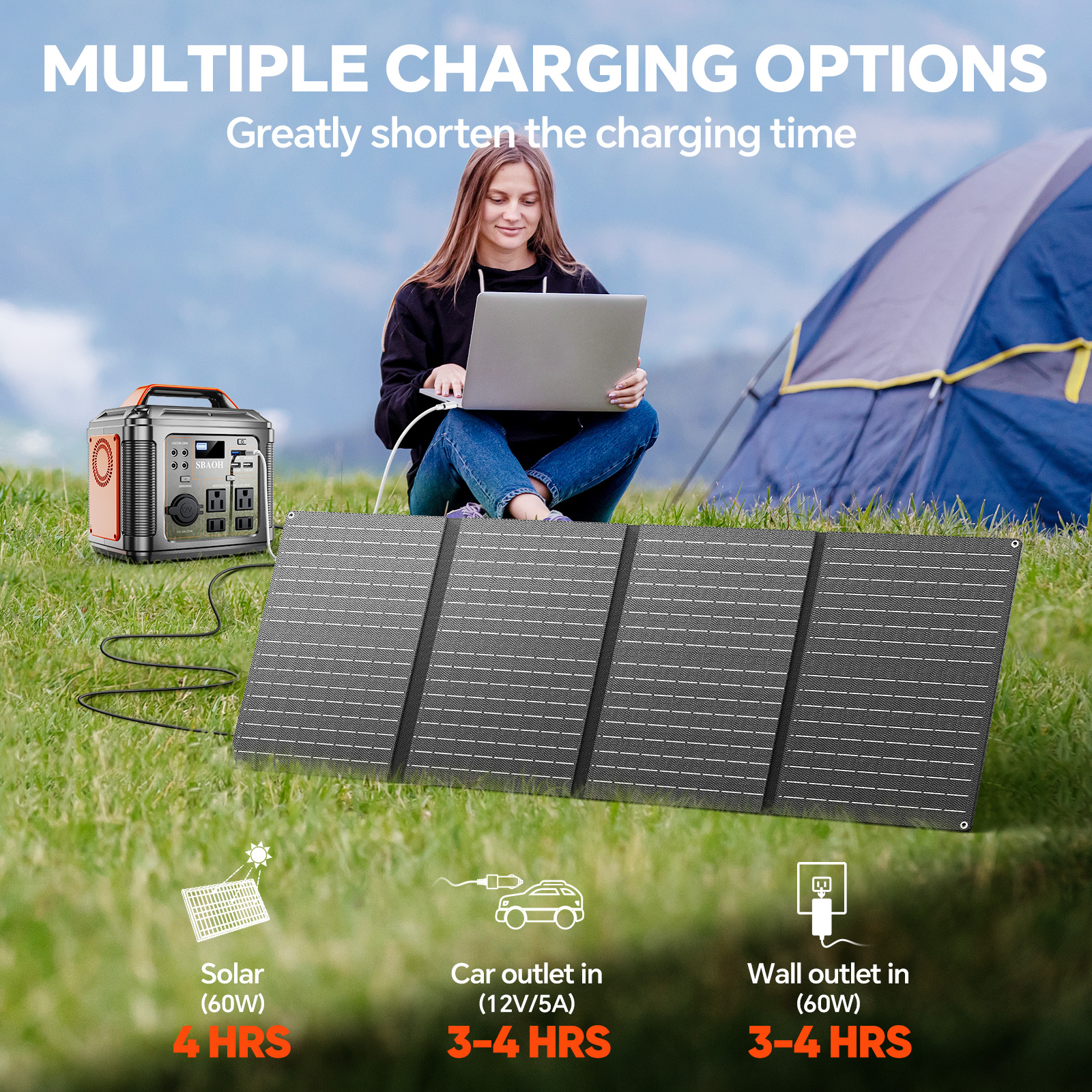 300W Taşınabilir Güç İstasyonu - Solar Emergency Charger incelemesi ve fiyatı