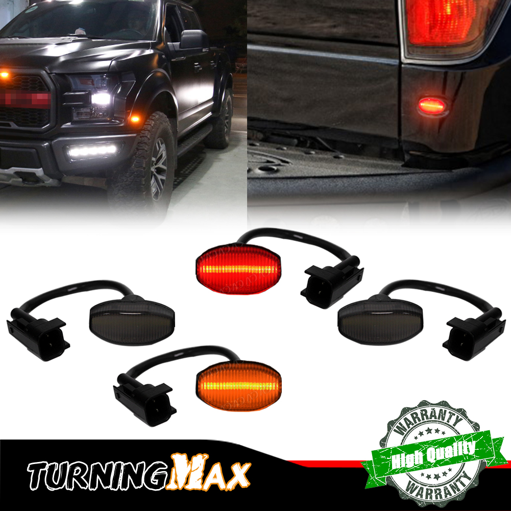 4 adet füme Lens ön Amber ve a - Signal Flare Kit incelemesi ve fiyatı