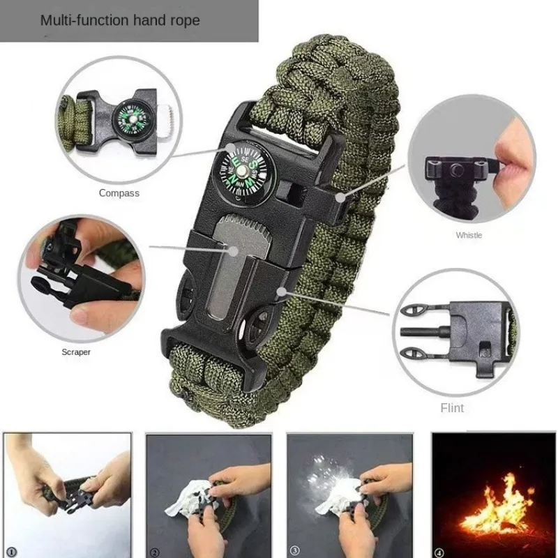 Beş'i Bir Arada Pusula Bilekli - Fire Starting Kit incelemesi ve fiyatı