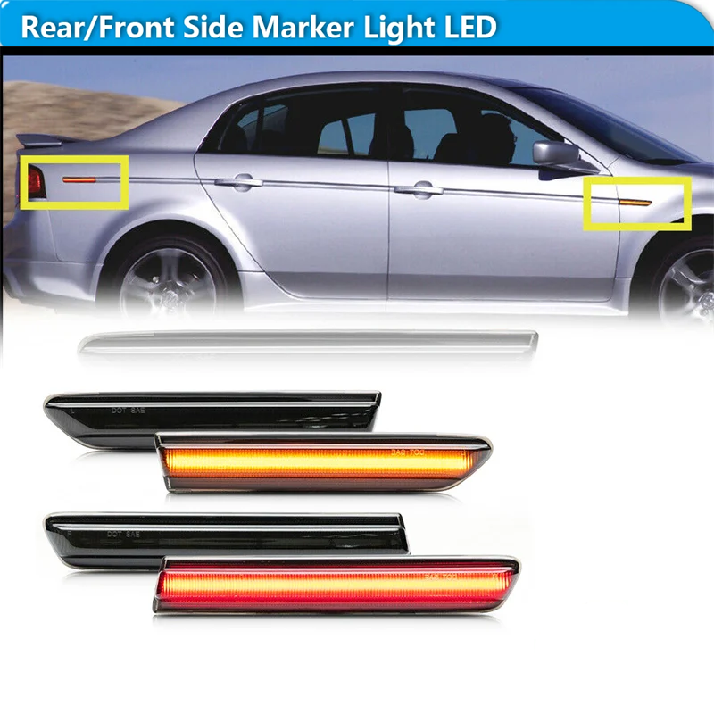 Acura TL Araba LED Ön Arka Tam - Signal Flare Kit incelemesi ve fiyatı