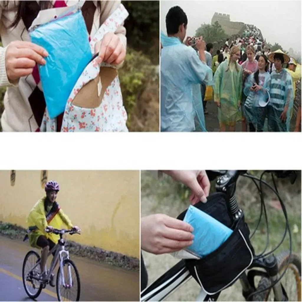 5/10 adet tek kullanımlık yağm - Emergency Poncho Rain incelemesi ve fiyatı