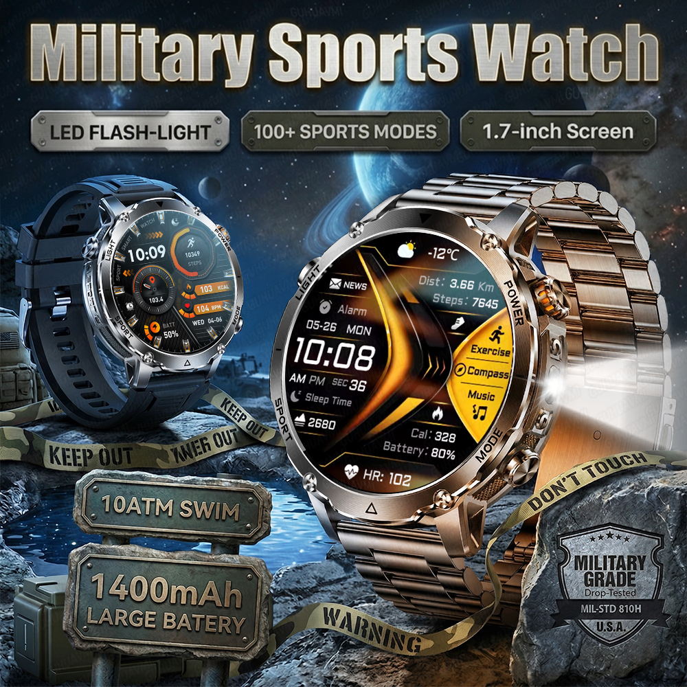Military Garde Spor Akıllı Saa - Compass Lensatic incelemesi ve fiyatı