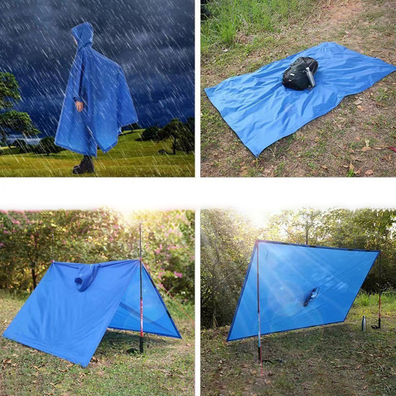 Sırt çantasıyla için ağır yağm - Emergency Poncho Rain incelemesi ve fiyatı