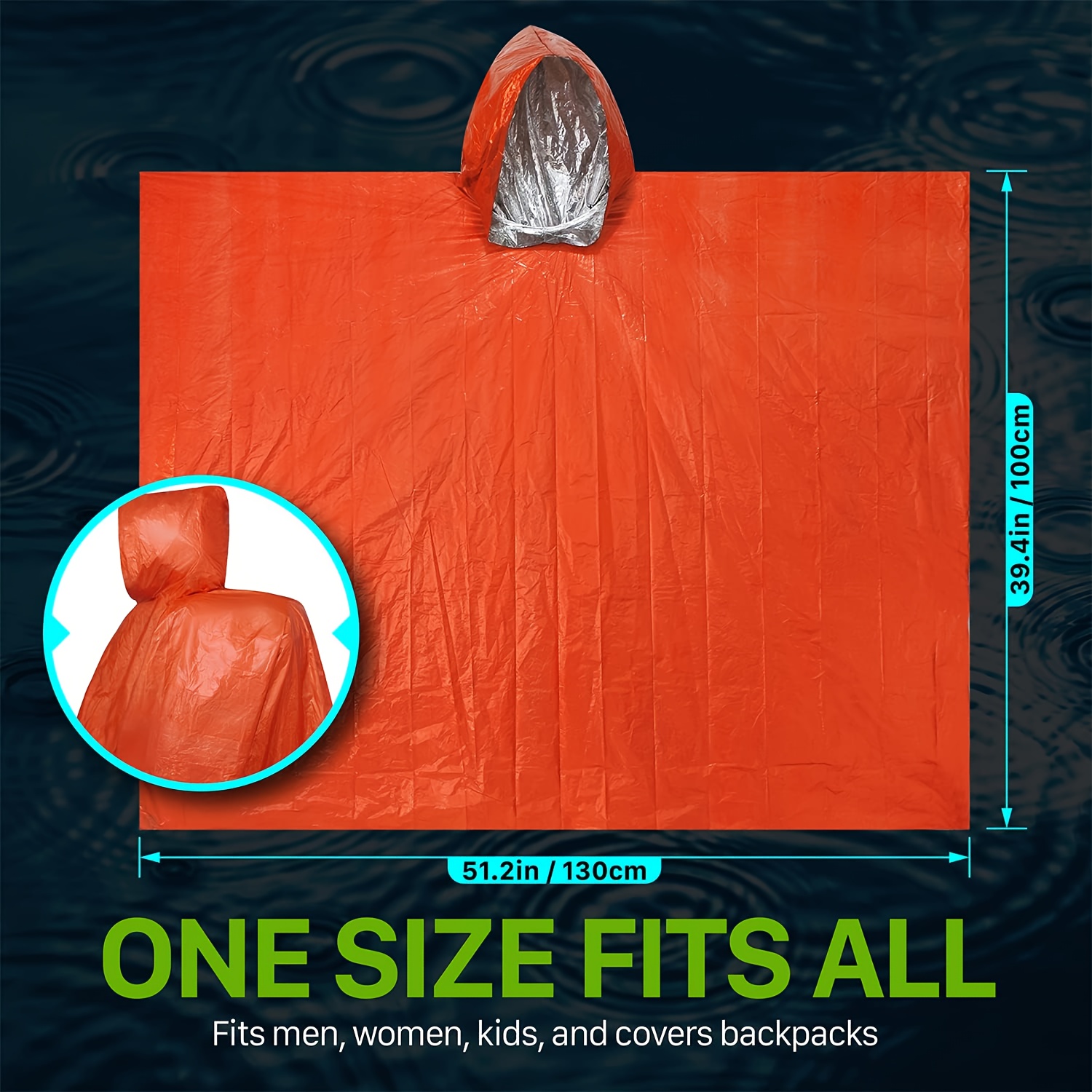 Acil Durum Hayatta Kalma Yağmu - Survival Blanket Reflective incelemesi ve fiyatı
